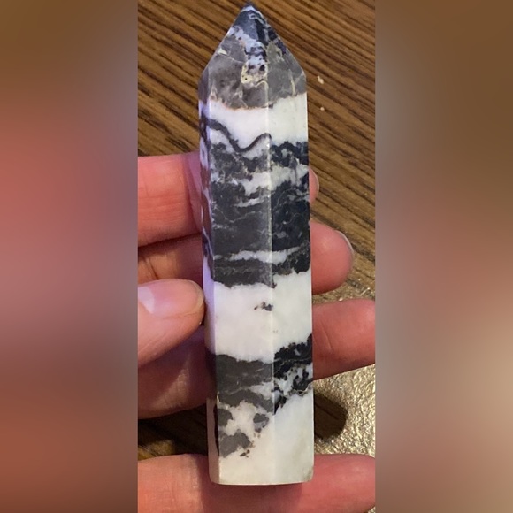 2 small Zebra Jasper Towers - Picture 9 of 14